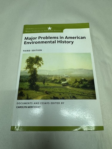 Major Problems in American Environmental History Third Edition