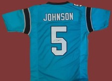 Dionte Johnson Autographed Signed Carolina Panthers Custom Jersey with JSA