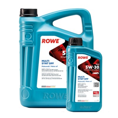 ROWE HIGHTEC MULTI SYNT DPF SAE 5W-30  |  6 Liter  (5 + 1)