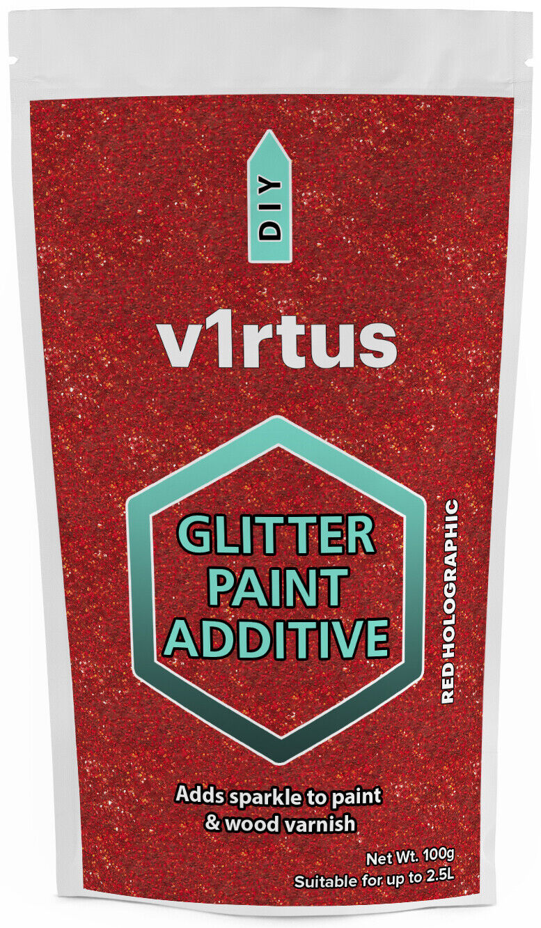 v1rtus Glitter New life Ranking TOP17 Paint Additive Holographic Wall Red Emulsion