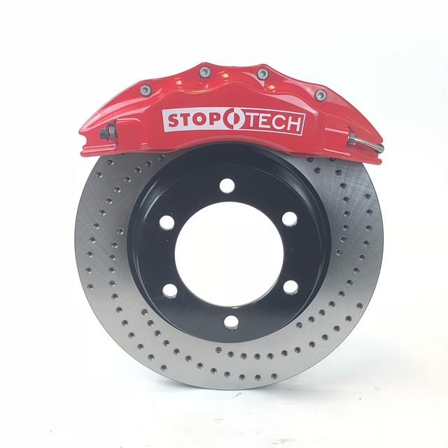 2000-06 Toyota Tundra Stoptech Big Brake Kit Rotors 6 Piston fits mo 16