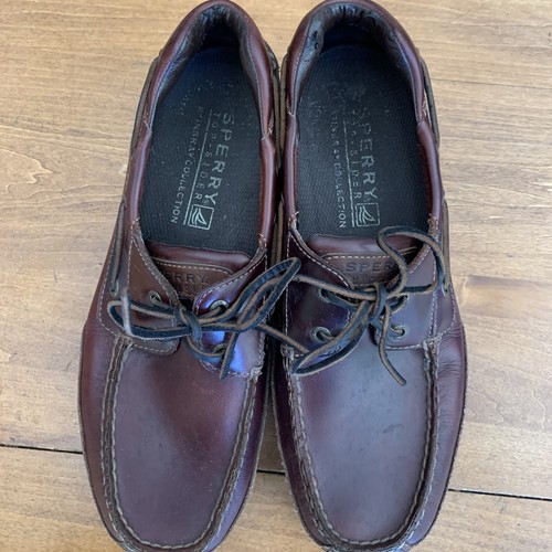 Mens Sperry Camp Moccasins Brown Size 11 M - Picture 7 of 12