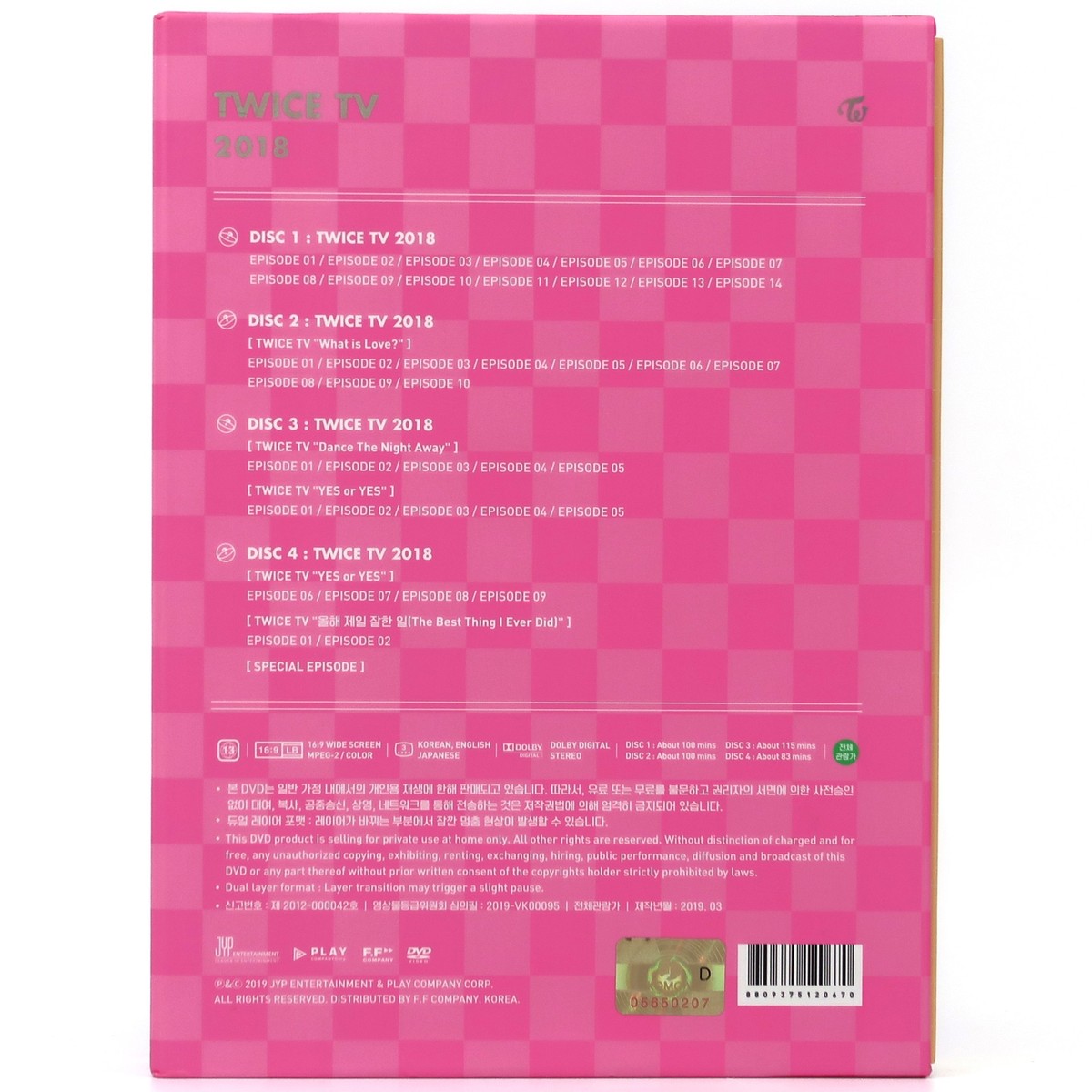 Twice TV 2018 DVD + Photocards Set K-Pop | eBay