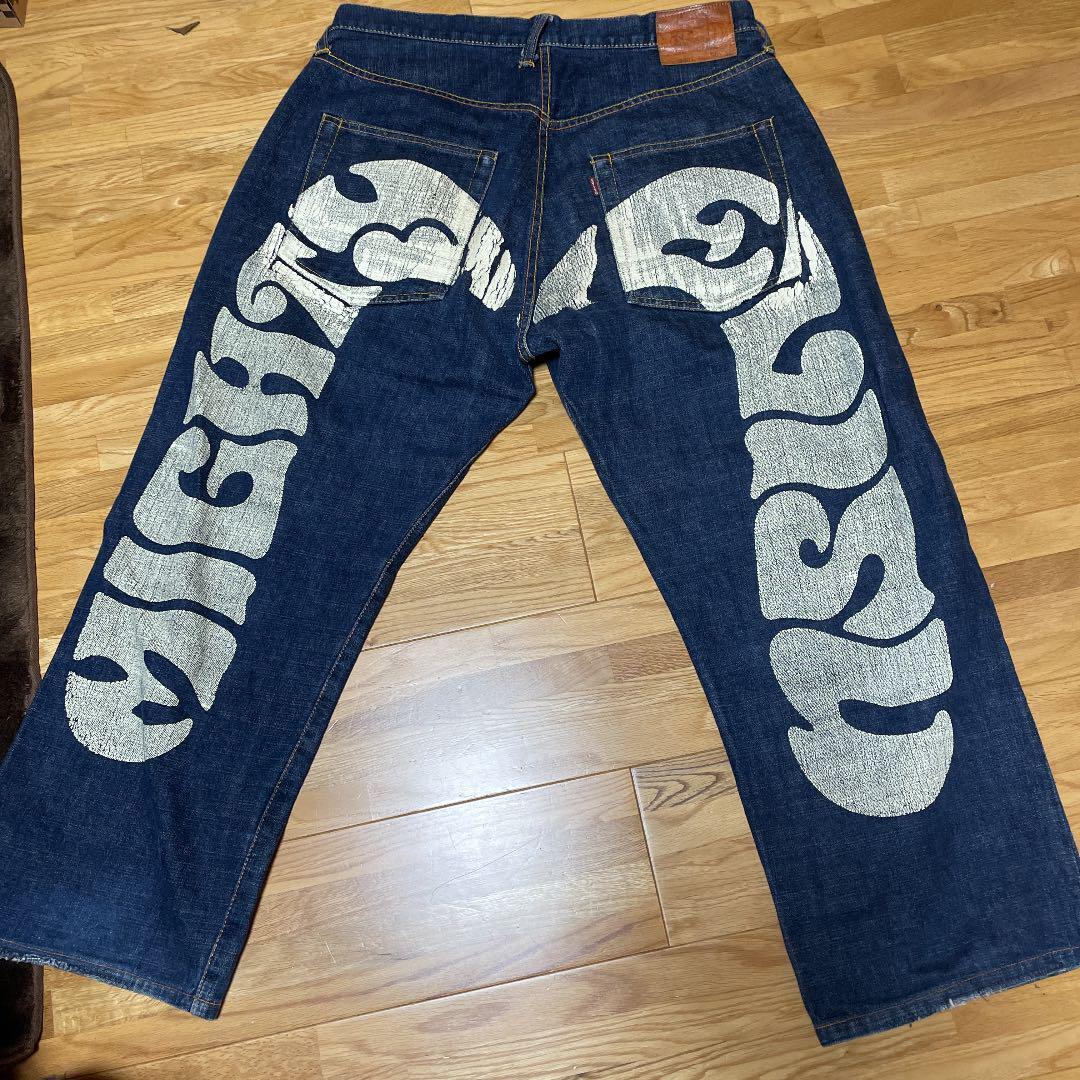 EVISU Mighty Daikoku Big Size Evisu Denim Jeans | eBay EVISU Mighty Daikoku Big Size Evisu Denim Jeans | eBay
