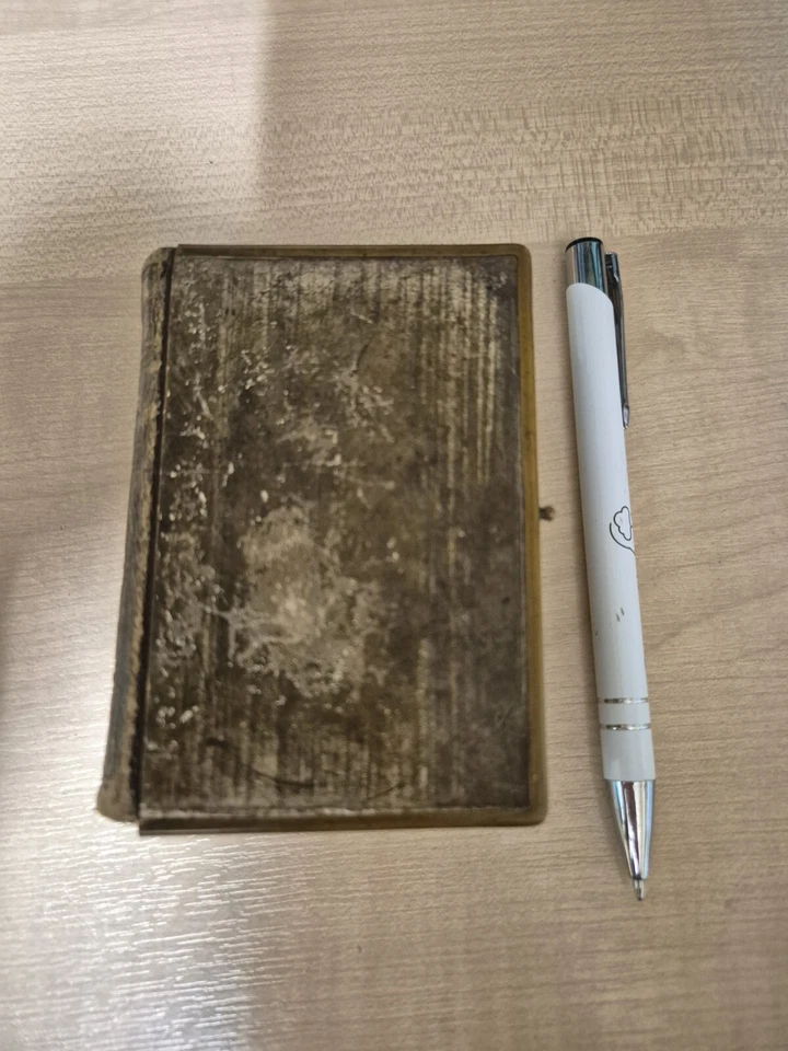 c1870s ANTIQUE BOOK OF COMMON PRAYER Brass Edging Charles Courtier 🇬🇧 Small - Image 2 of 4