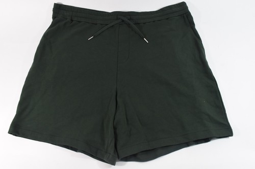 Armani Exchange Mens Bermuda Shorts XL Dark Green Design Drawstring Casual - Picture 2 of 4