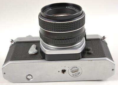 Asahi Pentax Spotmatic F Chrome 35mm Film SLR /w SMC Takumar 55mm