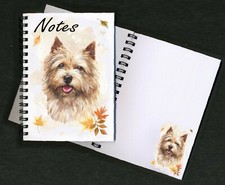 Norwich Terrier Notebook/Notepad with a small image on each page - by Starprint