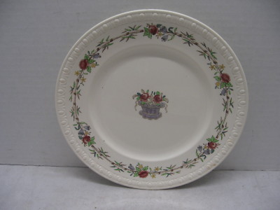 Spode's Bamboo Decorative Plate Centurion England Flowers and Bamboo