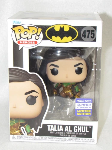 Funko Pop Heroes #475 Talia Al Ghul Batman DC 2023 SDCC New Limited Edition