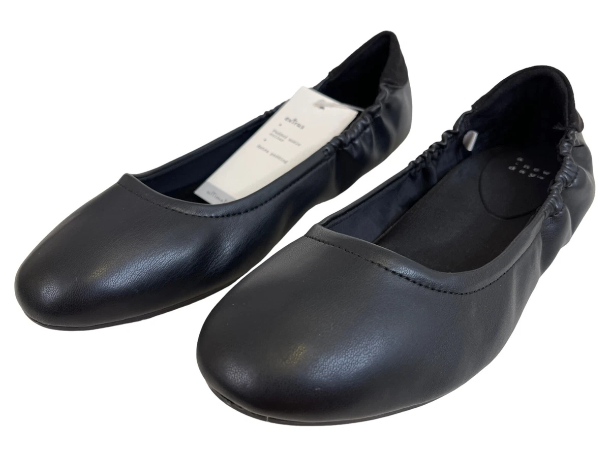 A new day black flats sale