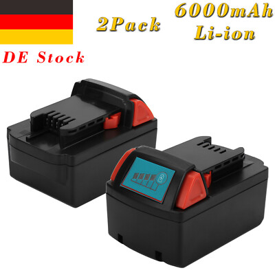 2X 18V Li-ion Akku Für Milwaukee 18V XC M18, M18B2, M18B4, M18BX, 48-11-1811