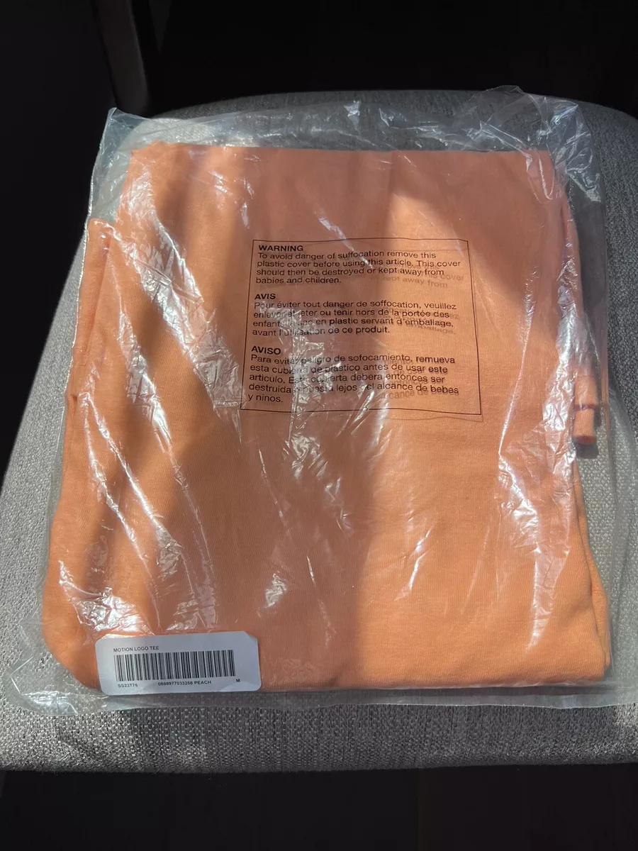 Supreme Motion Logo Tee Peach Medium