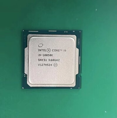 Intel core i9-10850k 10C/20T 5.2GHZ LGA1200 CPU For Asus ROG Strix Z590-A Gaming