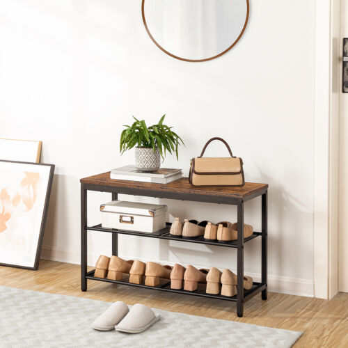 Banco de zapatos HOOBRO estante para zapatos con asiento estante para zapatos - Imagen 4 de 58