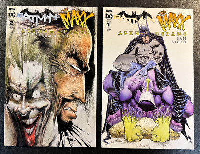 [新品同様]バットマン　ジョーカー　アメコミDC 8冊セット BATMAN THE MAXX Variant LOT 1 2 Sam Keith Covers JOKER DC