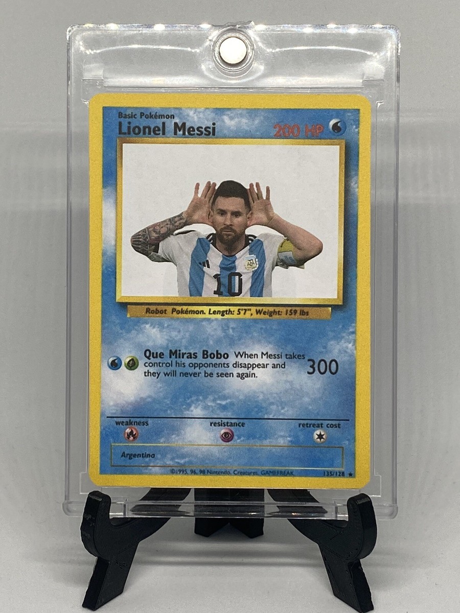 ポケモン - messi Lionel Messi Pokémon Card Argentina | eBay