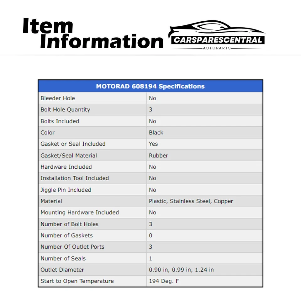 Para Volvo XC70 2016 2,5 L Motor Refrigerante Termostato Carcasa Conjunto Moto Foto 4 de 4