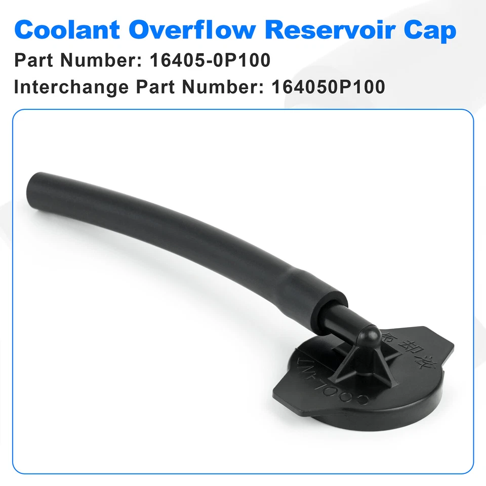 Coolant Overflow Reservoir Cap for Toyota Tundra 2007-2021, Sequoia 2008-2022 - Image 4 of 4
