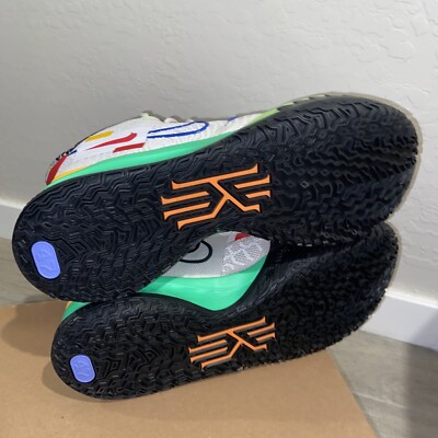 Size 12.5 - Nike Kyrie 7 Visions 2021 Multi Color Green Red White