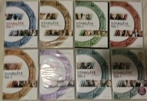 STARGATE SG1 dvd Collection - Seasons 1-7 & 10 - Dvd Thin Packs - Trek/Wars