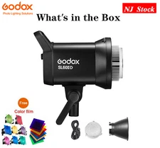 US Godox SL60IID Studio COB LED Video Light APP/2.4G Wireless/On-board Control