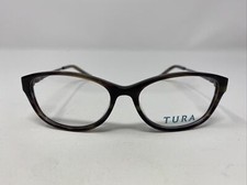 Tura Eyeglasses Frame MOD.R512 HRN 52-15-135 Brown/Gray Full Rim TK97
