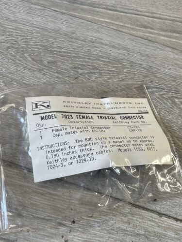 Keithley Instruments INC Modell 7023 Buchse Triaxialstecker - Bild 3 von 9