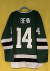 Autographed/Signed Jamie Benn Dallas Green Retro Hockey Jersey JSA COA
