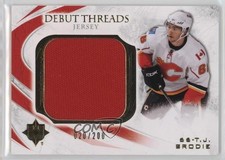 2010-11 Ultimate Collection Debut Threads Jersey 20/200 TJ Brodie #DT-TB 2f0