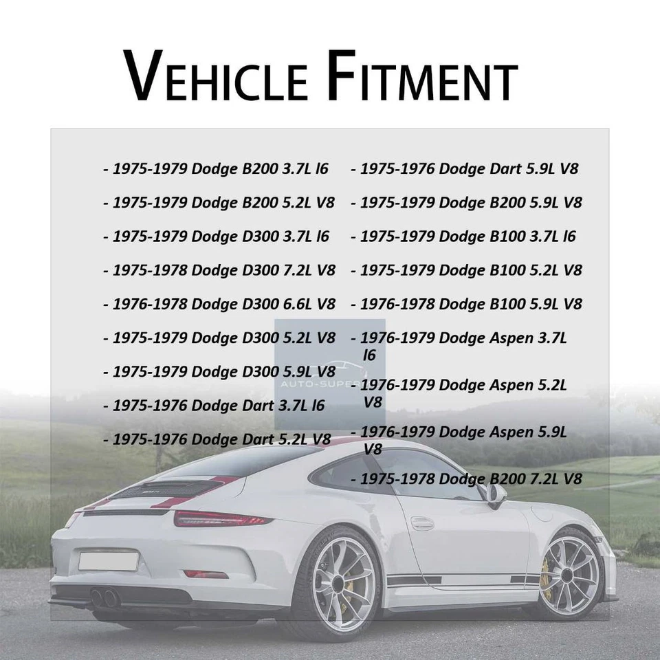 Bomba de dirección asistida BBB Industries para Dodge W100 7,2 L 1975-1977 Foto 2 de 4