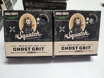 Dr. Squatch Call of Duty Limited Edition ~ Two Pack Ghost Grit 5