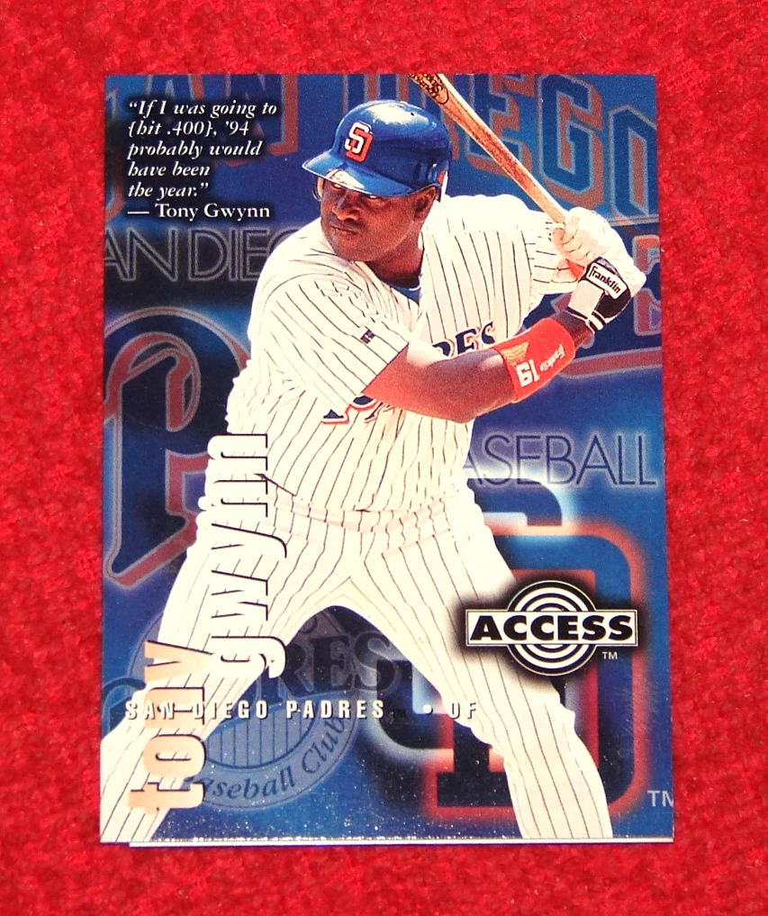 SkyBox Tony Gwynn Baseball Sports Trading Cards & Accessories for