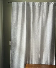 1 Pair Of Threshold Blackout Textural Overlay 50x84” Light Gray