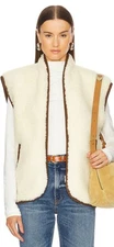 Isabel Marant Etoile FIRE! NWT! The Maximilia Vest in Ecru. Sz T1/Md