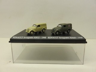 ATLAS Collection 1/87 Coffret de 2 voitures RENAULT Juvaquatre AHG2 et Armée