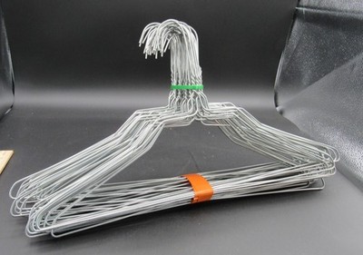 Lot Of 50 Wire Hangers  Dry Cleaner Used-clean  crafting laundry