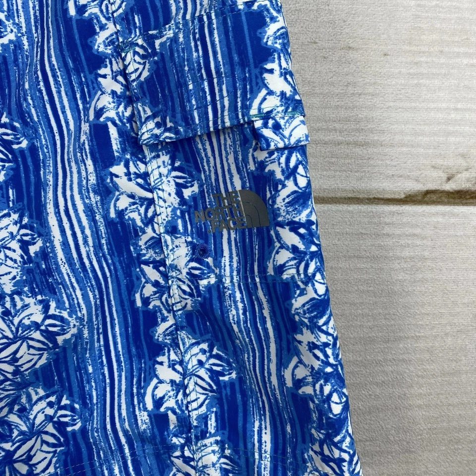 Женские плавки The North Face размер 6 доска для серфинга накидка синие с цветочным рисунком без подкладки - Изображение 2 из 4