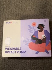 Nuliie Hands-Free Breast Pump S32, Wearable Breastfeeding Pump 4 Modes 2 Packs 