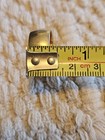 Vintage BLISS 14K Solid Yellow Gold Wedding Band-Size 7.5-7.84 Grams Thick Wide — photo 5