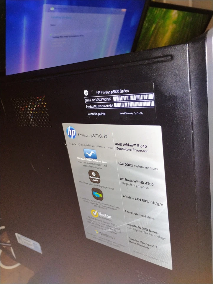 SIT - HP Pavilion  Desktop Windows 11 pro  - Image 2 of 4