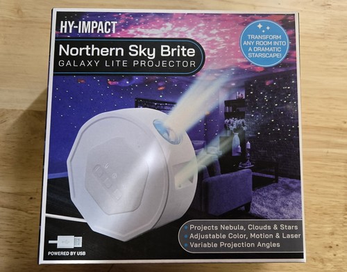 HY-IMPACT Northern Sky Brite Galaxy Projector - Picture 2 of 8