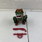 Vintage TMNT Leatherhead Teenage Mutant Ninja Turtles Figure & Accessories 1989