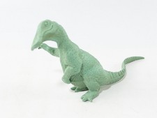 Vintage MARX Hadrosaurus Light Green Dinosaur Figure 40' 1950s, Very Good