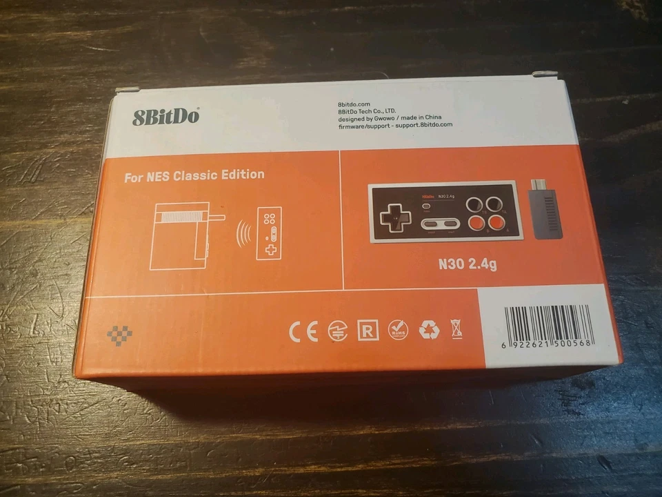 8BitDo N30 2.4G Wireless Gamepad Unused New - Image 2 of 2
