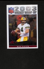2004 Topps Chrome - Weekly Wrap-Up Brett Favre #161 Refractor RAW Ungraded