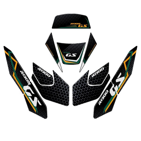 GS 1300 Motorrad ZubehöR Tankpad 3D Epoxidharz Sticker Option 719 Kit-image