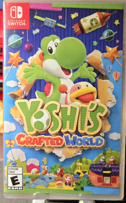 Nintendo Switch Video Game - Yoshi's Crafted World - Brand New -Free Returns