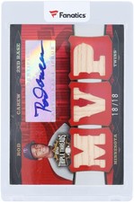 Rod Carew Minnesota Twins Signed 2006 Topps Triple Threads #TTRA-102 #18/18 Card