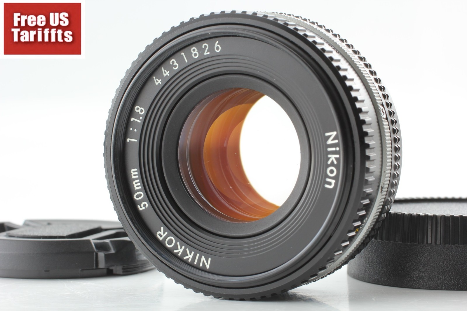 Export Model [Near Mint] Nikon Ai-S Ais Nikkor 50Mm F1.8 Pancake Lens From Japan